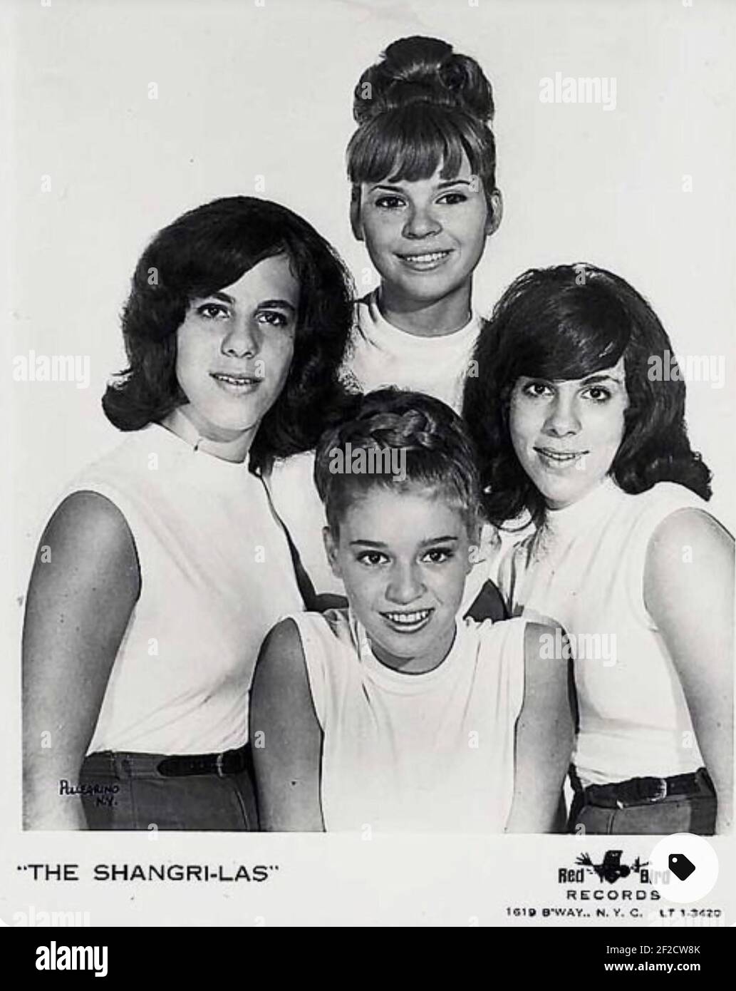 THE SHANGRI-LAS Promotional photo of American vocal group about 1964 Stock Photo