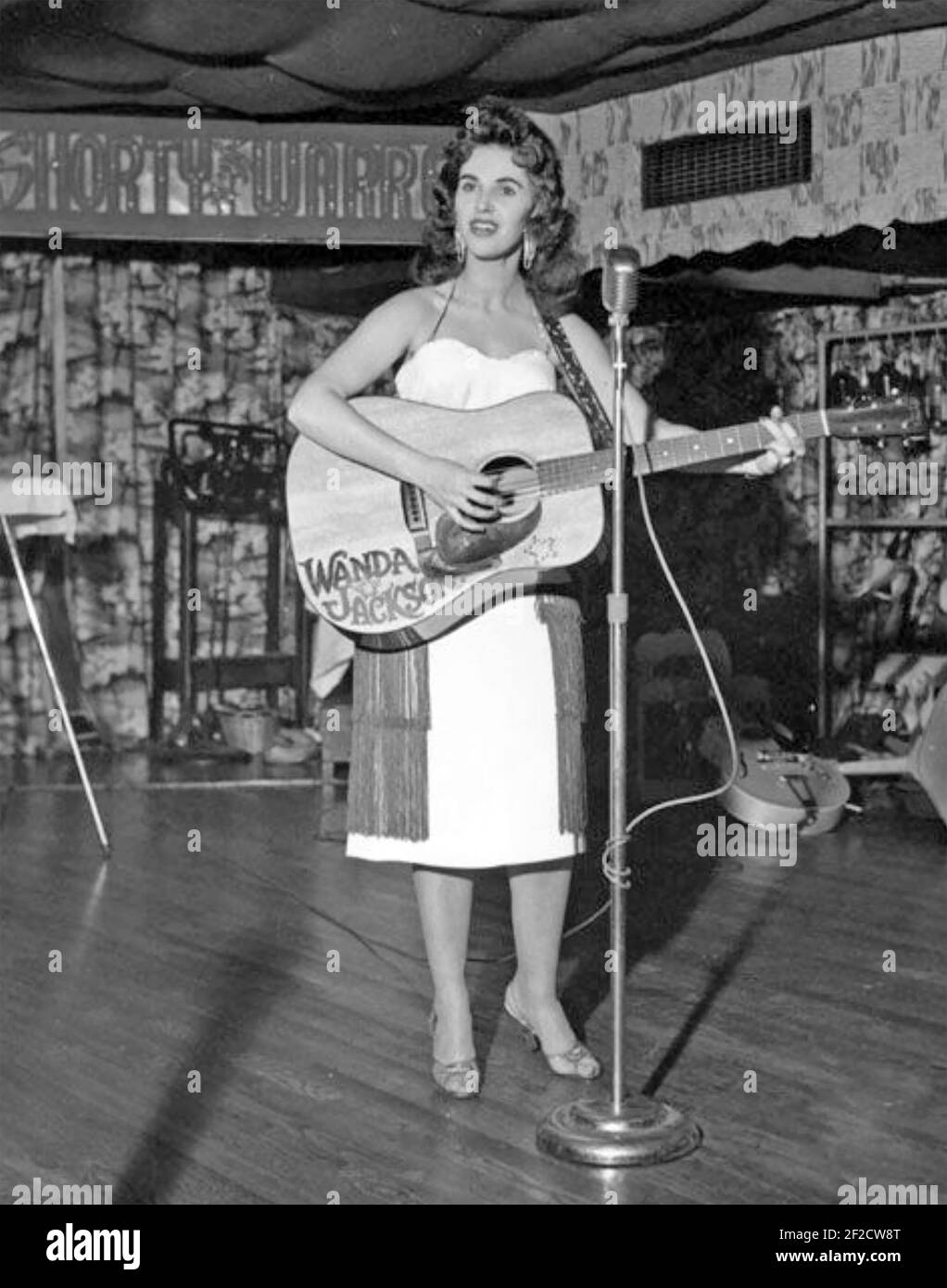 WANDA JACKSON American rockabilly musician about 1960 Stock Photo