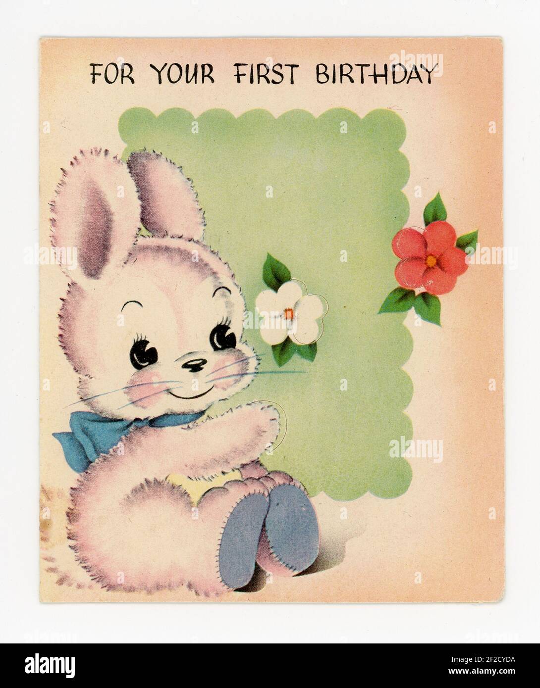 Vintage birthday card hi-res stock photography and images - Alamy