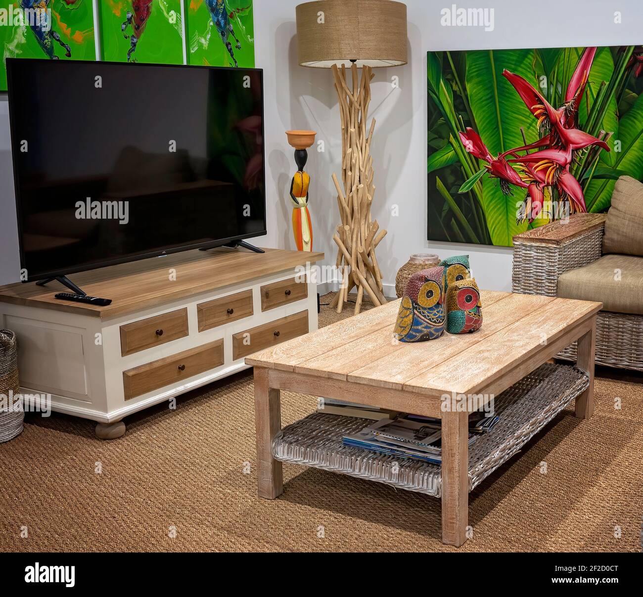 Brisbane, Queensland, Australia March 2021 End of a dining table