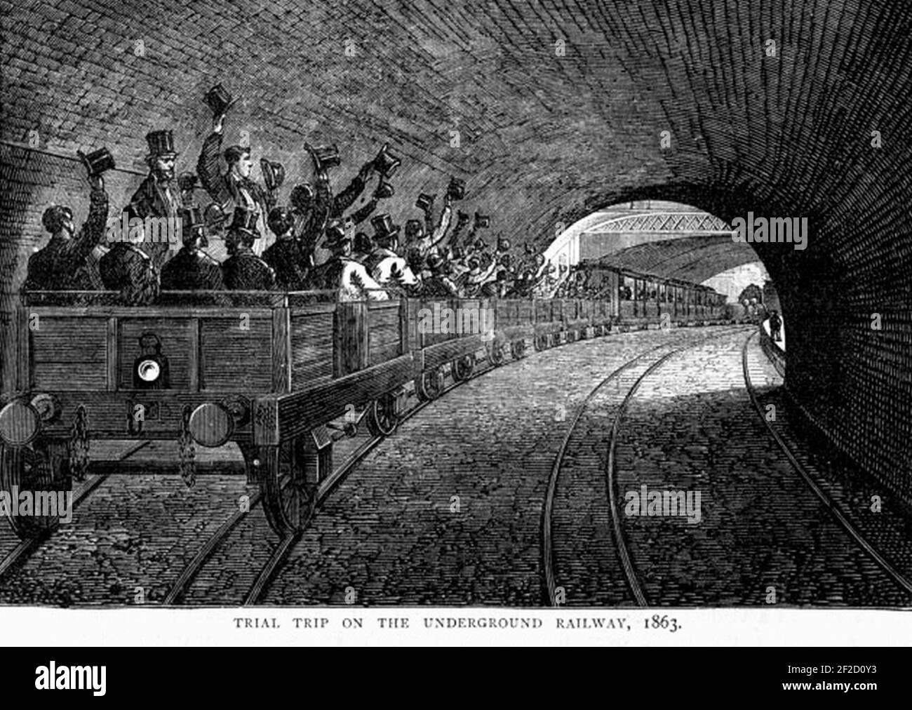 Portland Road Underground Station 1862 Stock Photo - Alamy