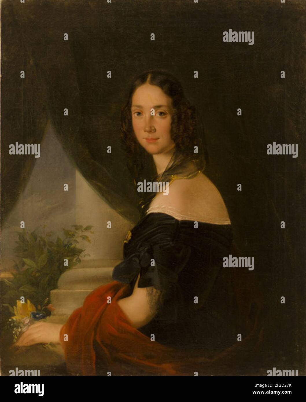 Portrait by Christina Robertson Stock Photo - Alamy