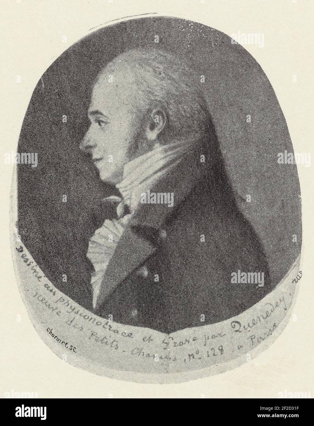 Portrait de François Huchet de Cintré Stock Photo Alamy