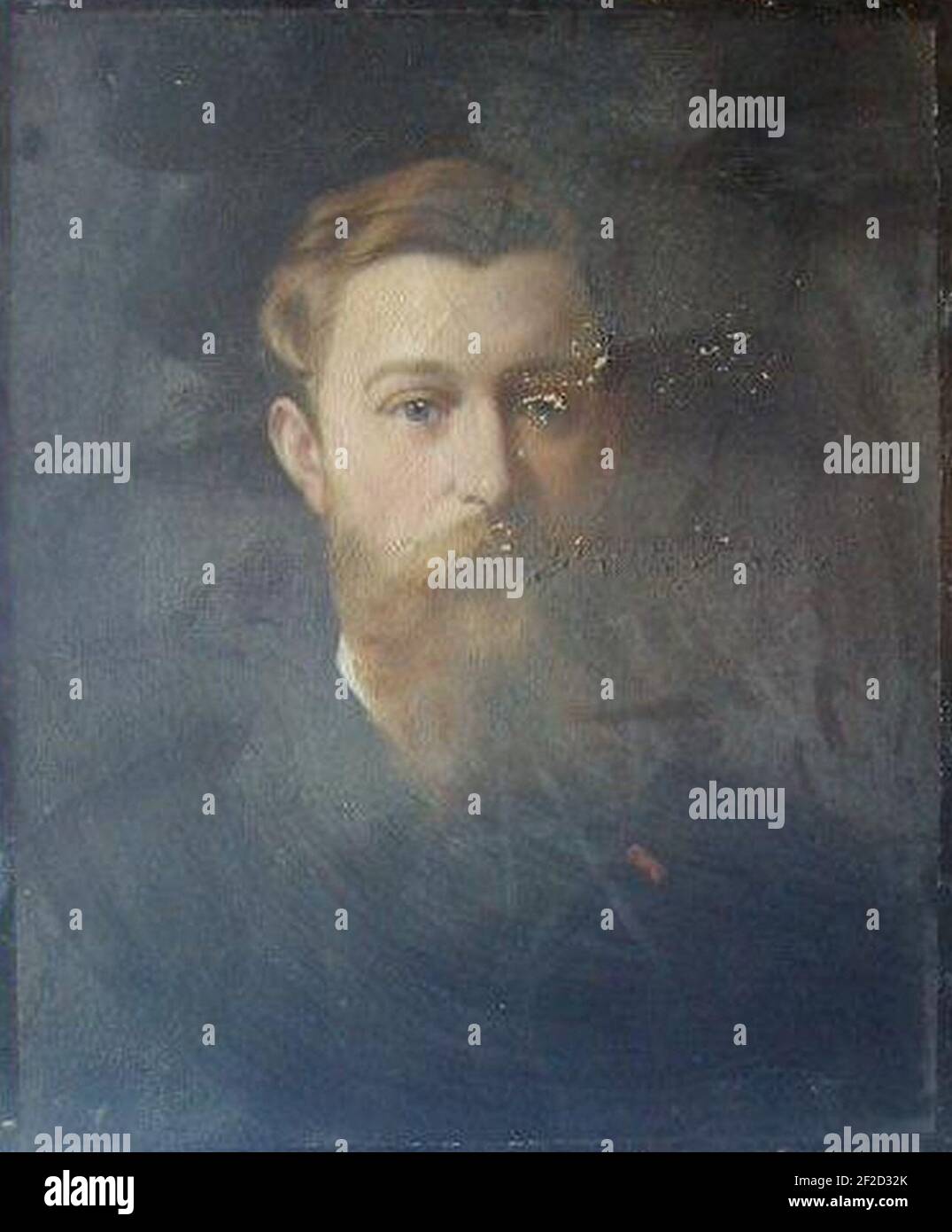 Portrait de Henry Roulleaux Dugage Stock Photo Alamy