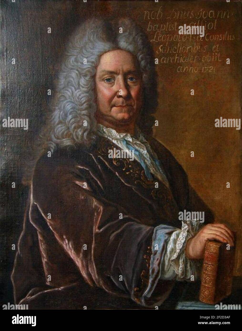 Portrait de JeanBaptiste Alliot (16401721 Stock Photo Alamy