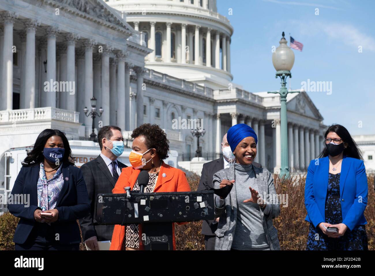Speaker of the United States House of Representatives Nancy Pelosi (Democrat of California) is