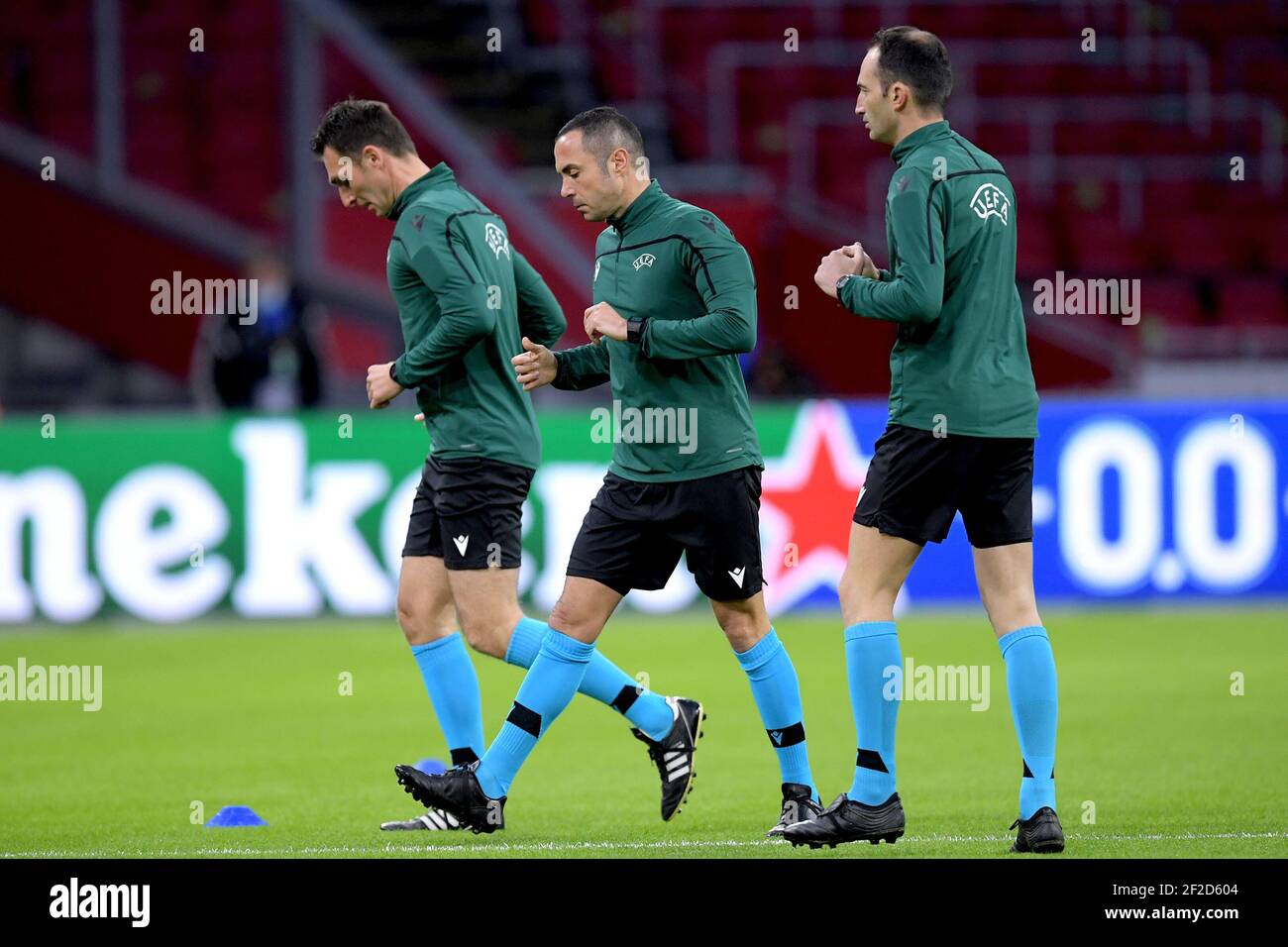 AMSTERDAM NETHERLANDS MARCH 11 Assistant referee Ciro Carbone