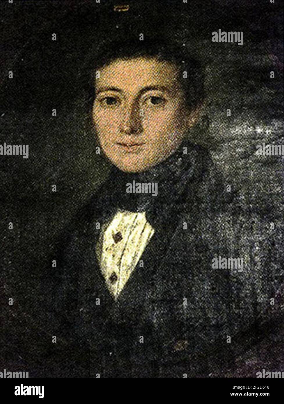 Portrait jeune de JosephMarie TimonDavid Stock Photo Alamy