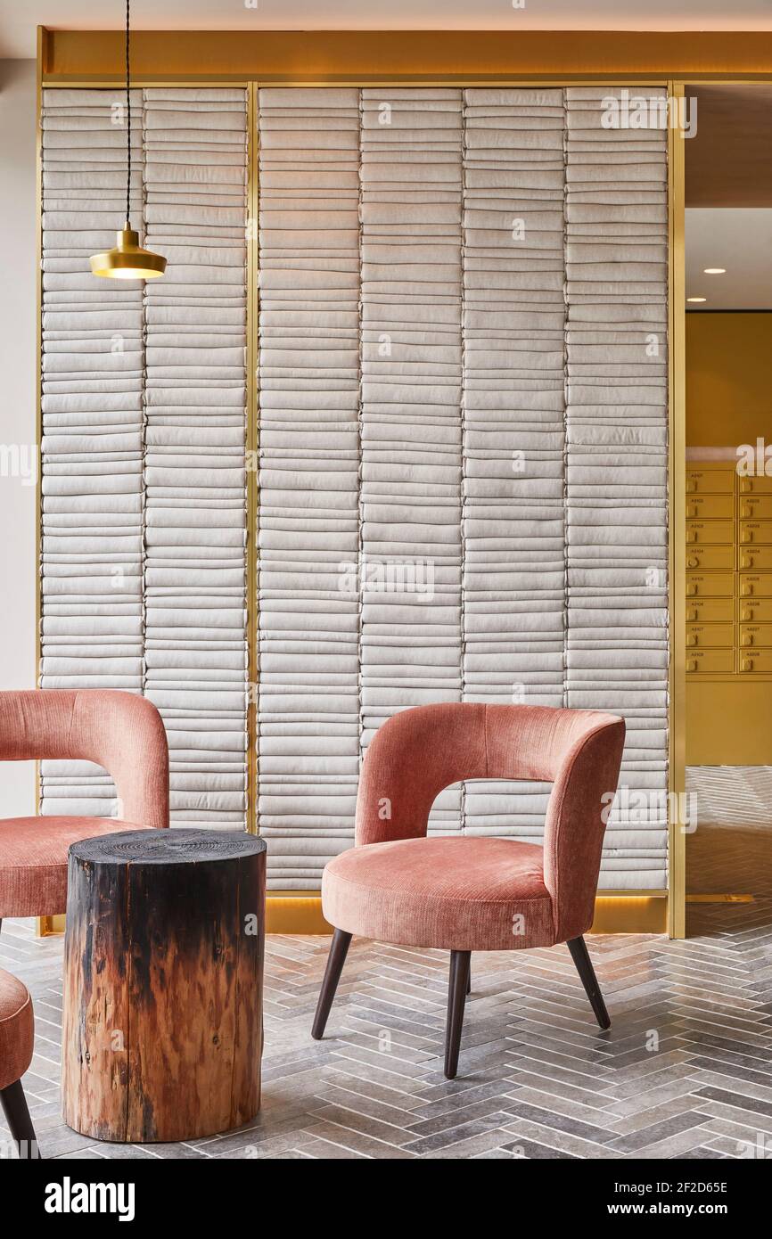 Lobby area. Moda Living Angel Gardens, Manchester, United Kingdom