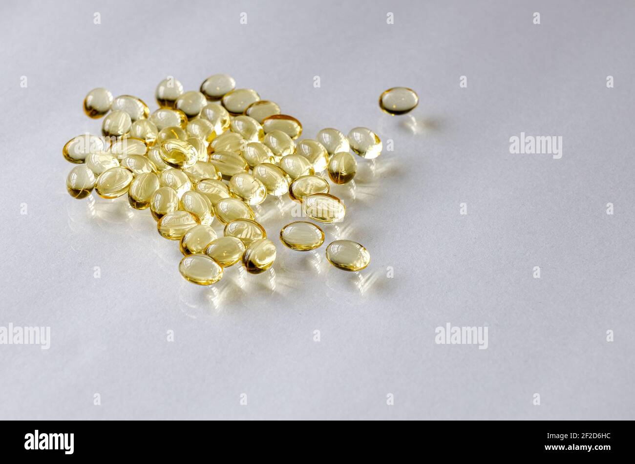 Vitamin D Gel Caps Stock Photo Alamy