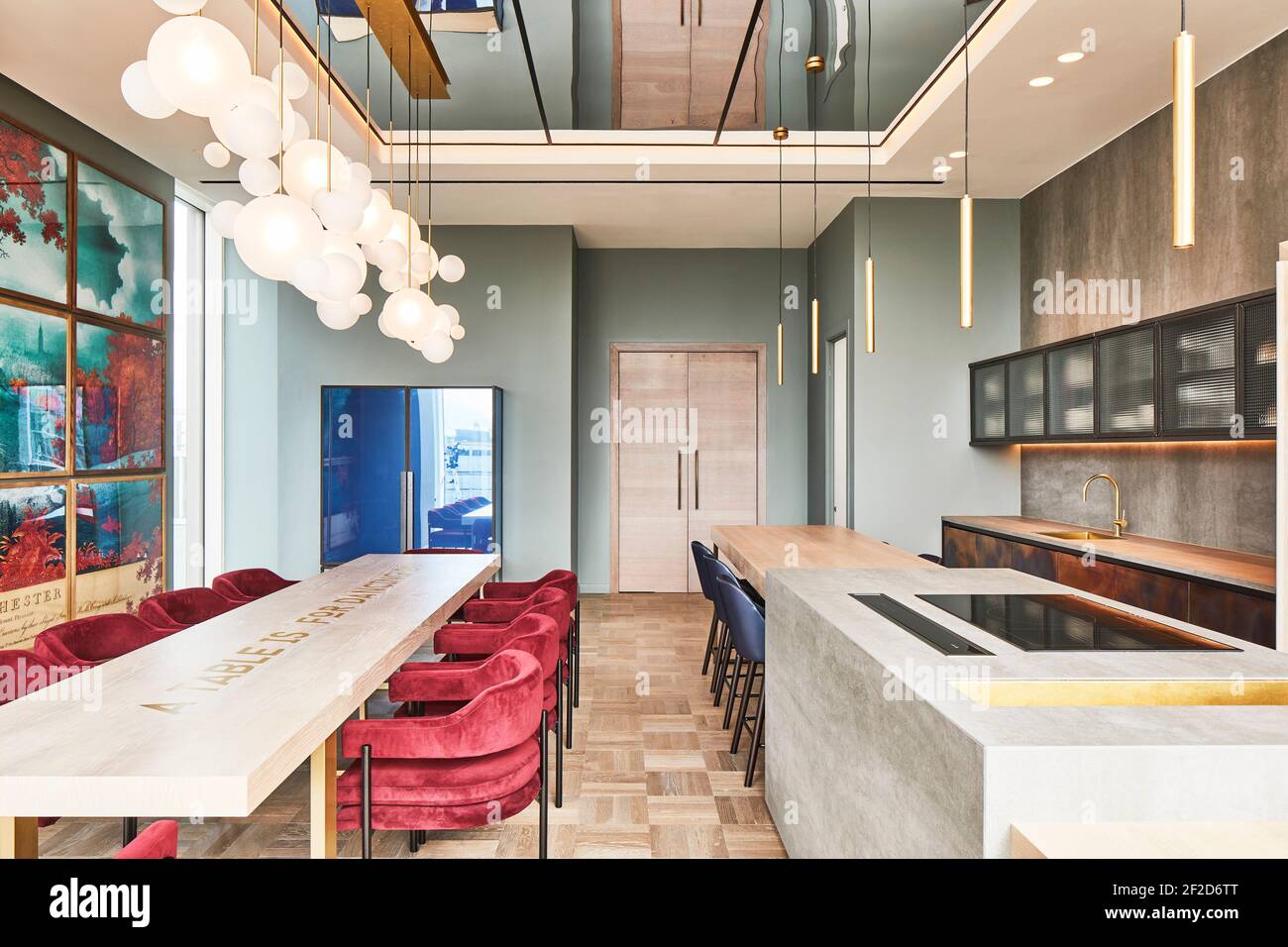 Shared kitchen area. Moda Living Angel Gardens, Manchester, United