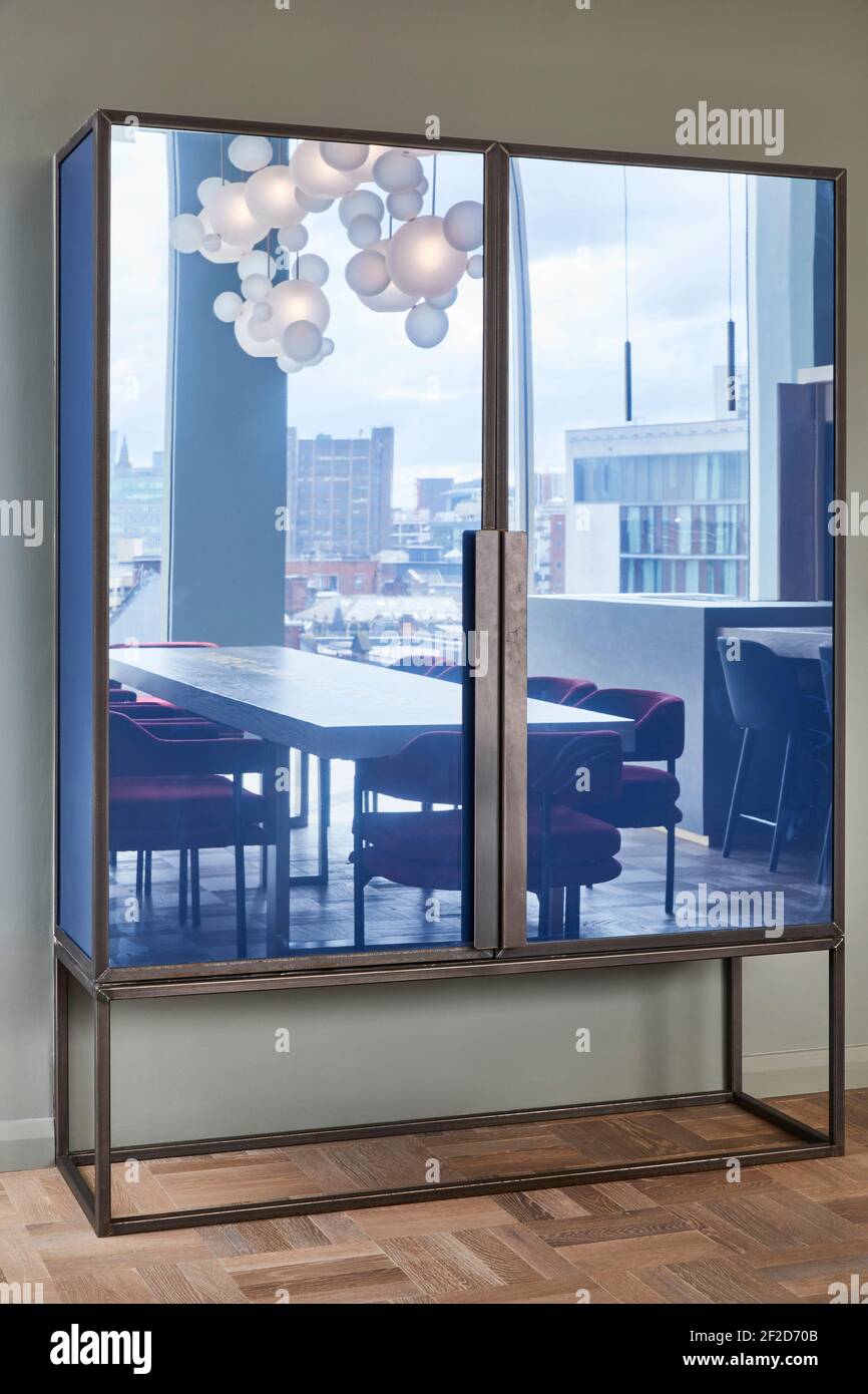 Shared kitchen area. Moda Living Angel Gardens, Manchester, United