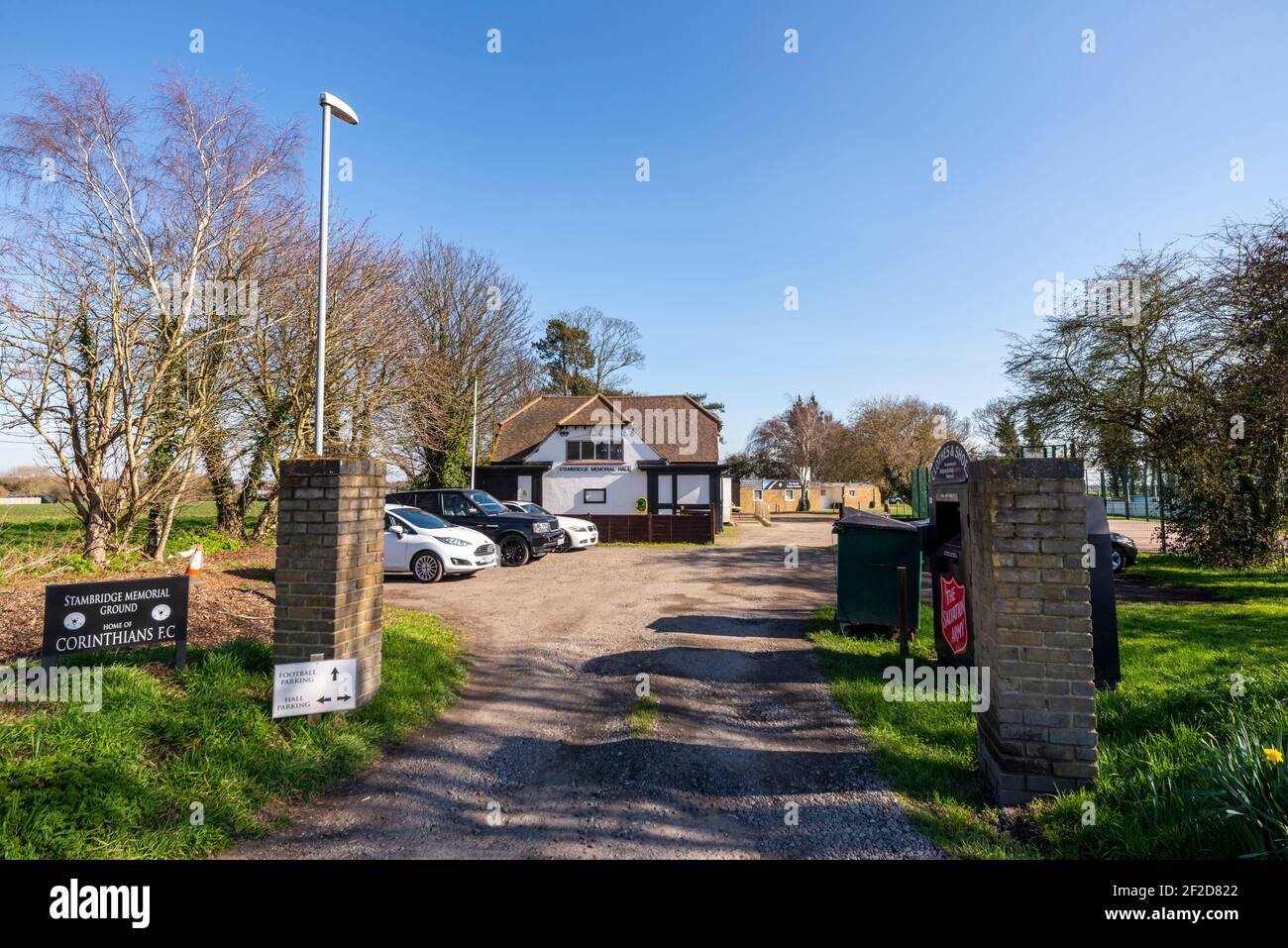 Stambridge village hall in Stambridge village, Essex, UK. Home to