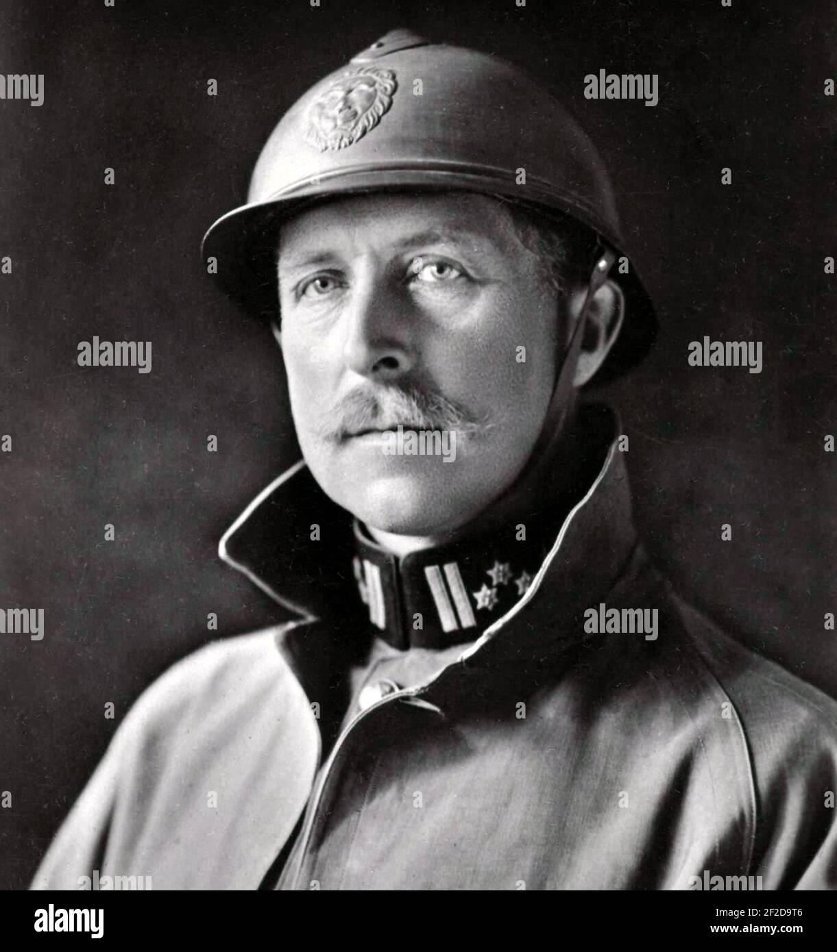 Portrait of Albert I of Belgium Stock Photo - Alamy