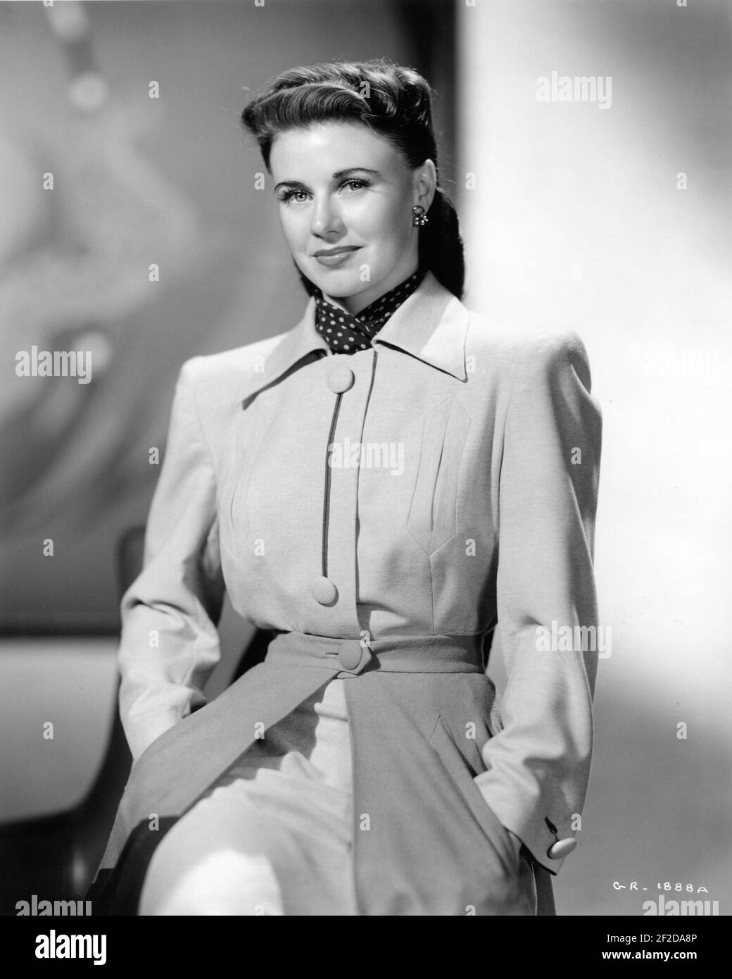 GINGER ROGERS Fashion Portrait by JOHN MIEHLE for LUCKY PARTNERS 1940 director LEWIS MILESTONE