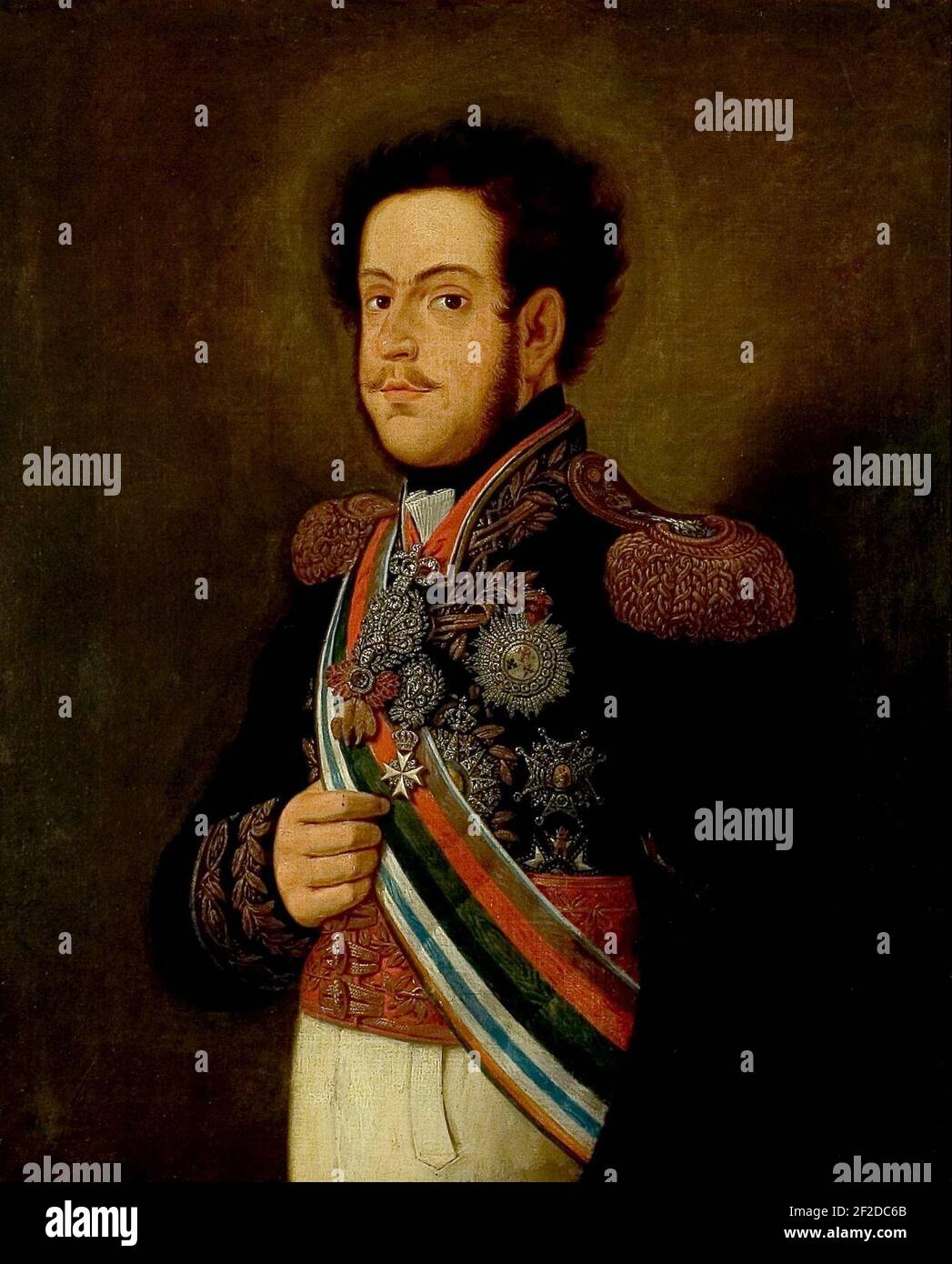 Pedro R I Portrait of D. Pedro I (1822 Stock Photo - Alamy