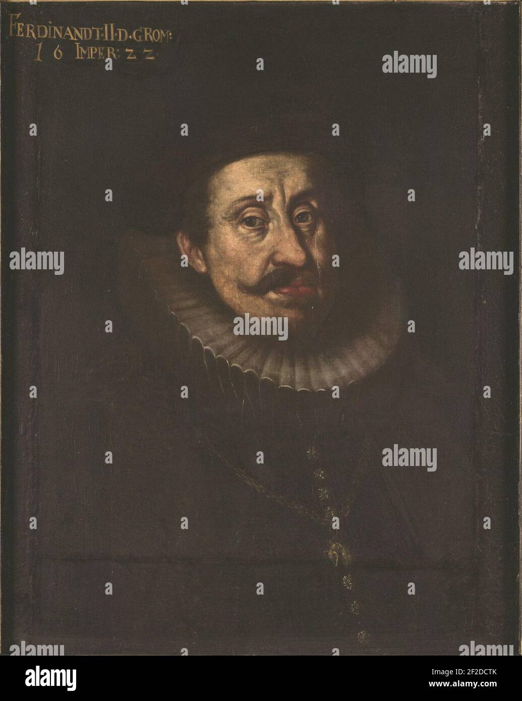 Portrait of Emperor Ferdinand II Stock Photo Alamy