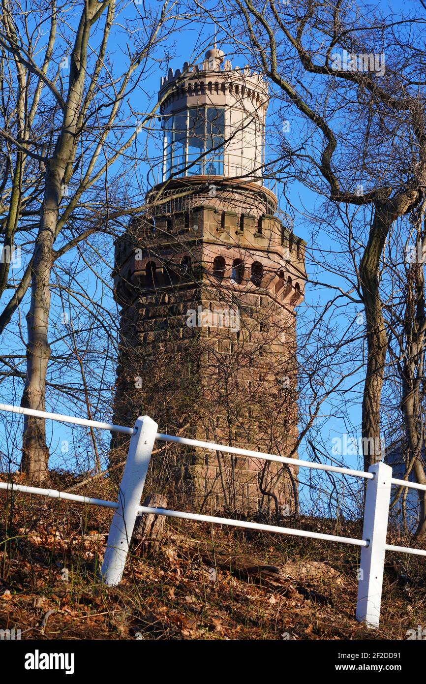 HIGHLANDS, NJ 2 MAR 2021 View of the Navesink Twin Lights State