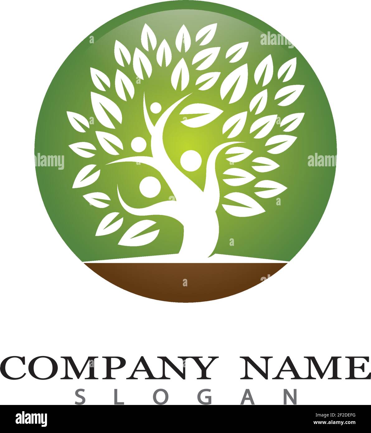Tree logo template vector icon illustration design Stock Vector Image ...
