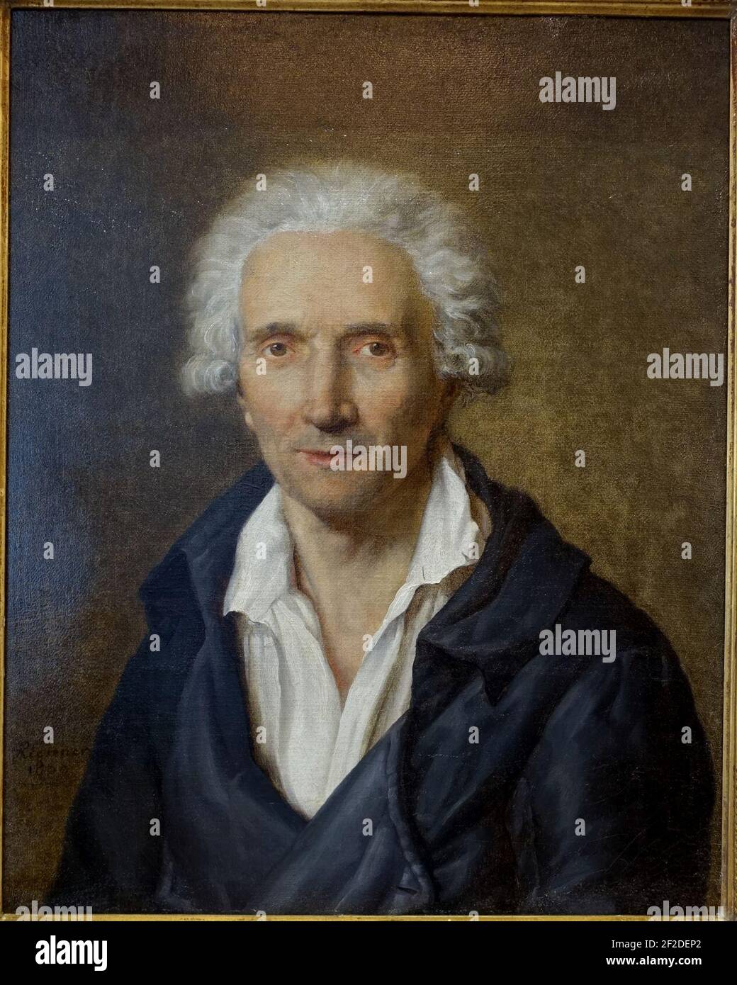 Portrait of JeanHenri Riesener, the Artist's Father, by HenriFrançois