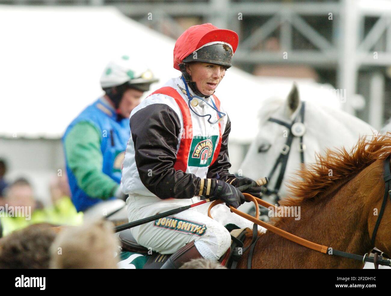 Tim Forster Racing GRAND NATIONAL AT AINTREE CARRIE FORD ON FOREST GUNNER AFTER THE RACE 9 ...