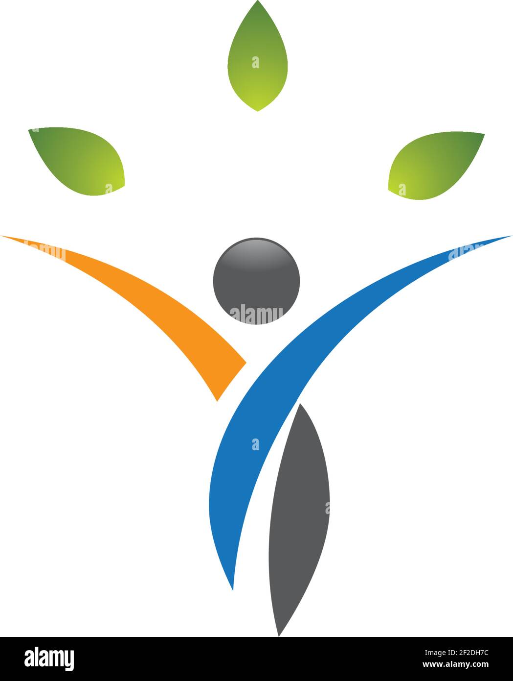 Healthy life logo template vector icon illustration design Stock Vector ...