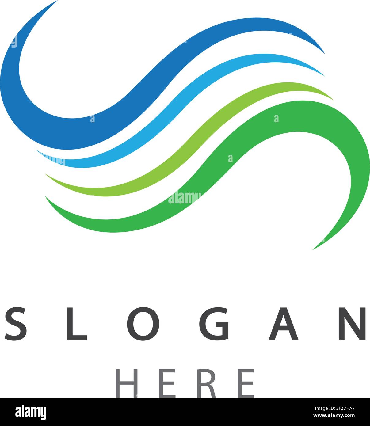 Infinity logo template vector icon illustration design Stock Vector