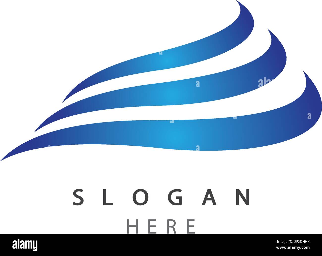 Water wave logo vector icon illustration design Stock Vector Image ...