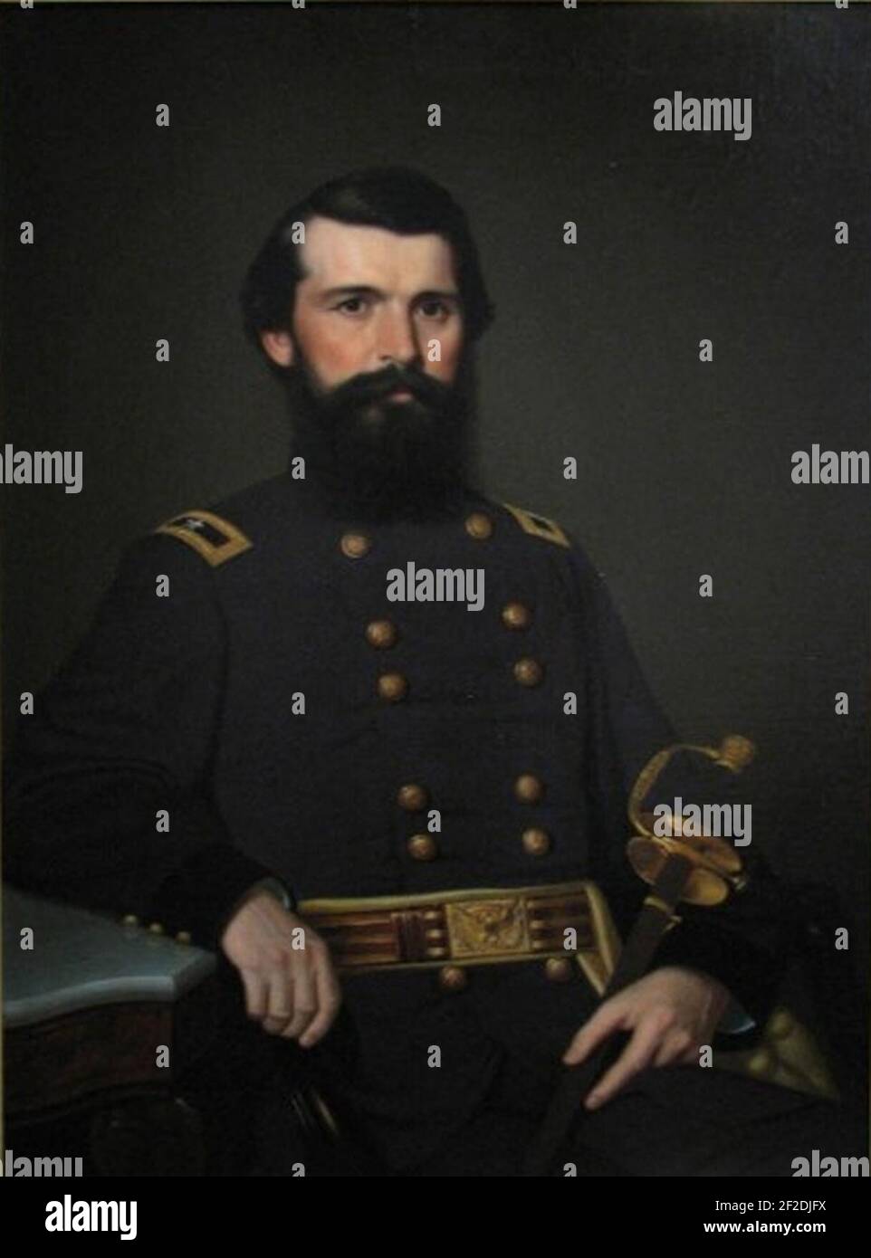 Portrait of Samuel Perry Carter, by Samuel M. Shaver Stock Photo - Alamy