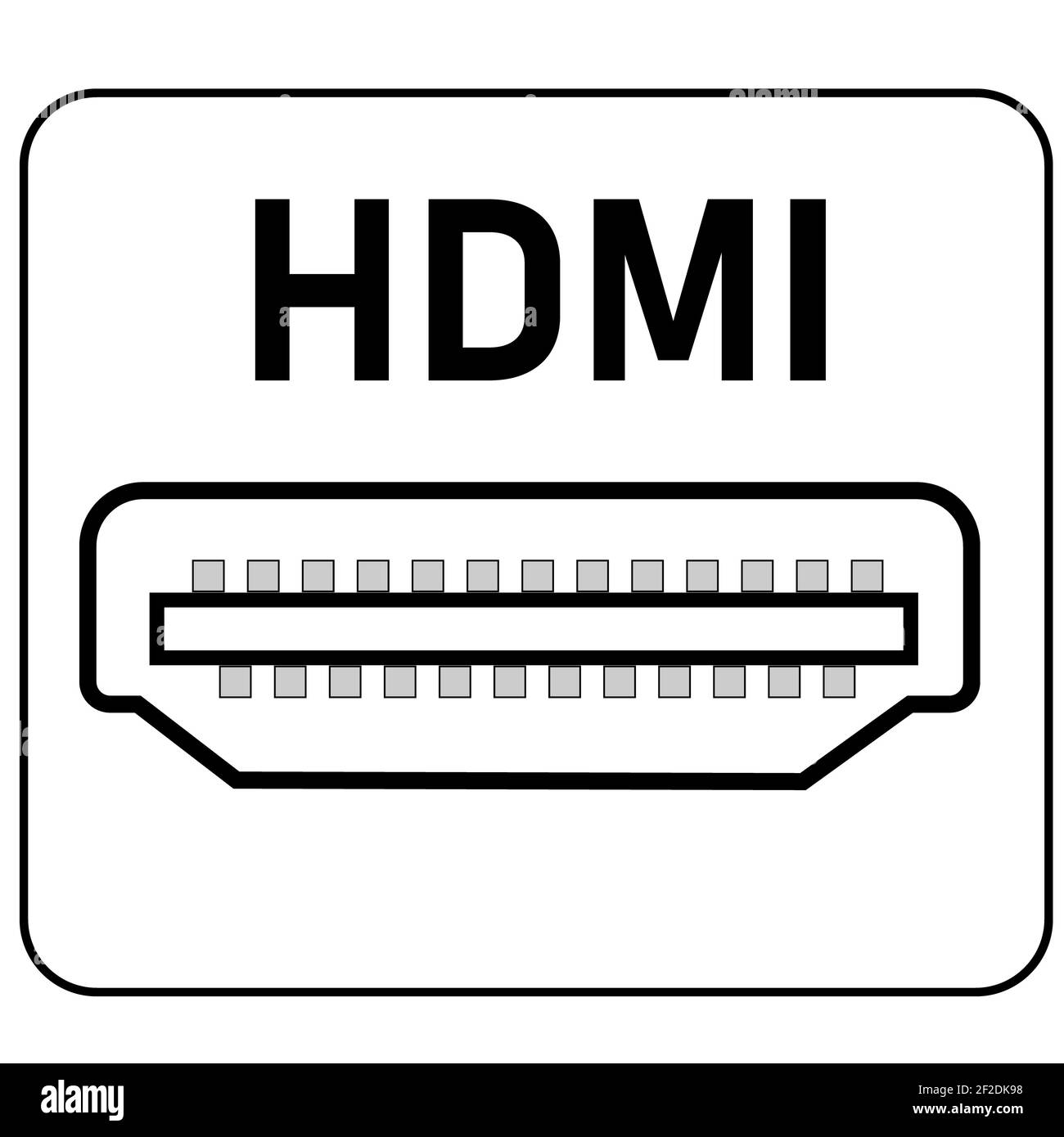 Hdmi port Black and White Photos & Images - Alamy
