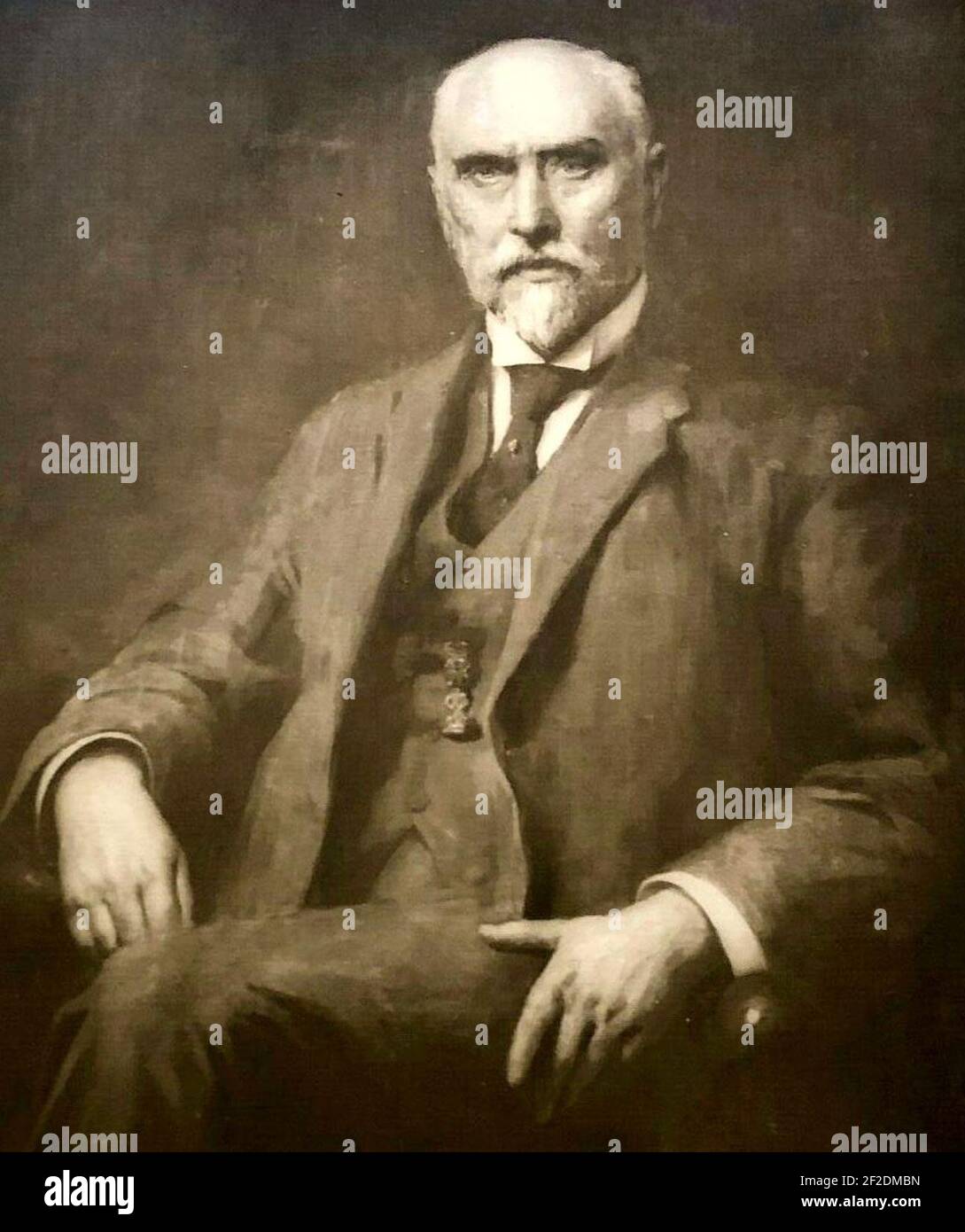 Portrait of William Henry Revis. Stock Photo
