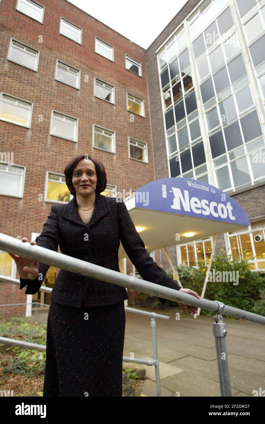 Sunaina Mann, the first Asian woman in the country to take charge of a further education college. NESCOT (North East College of Technology) Epsom.  pic David Sandison Stock Photo
