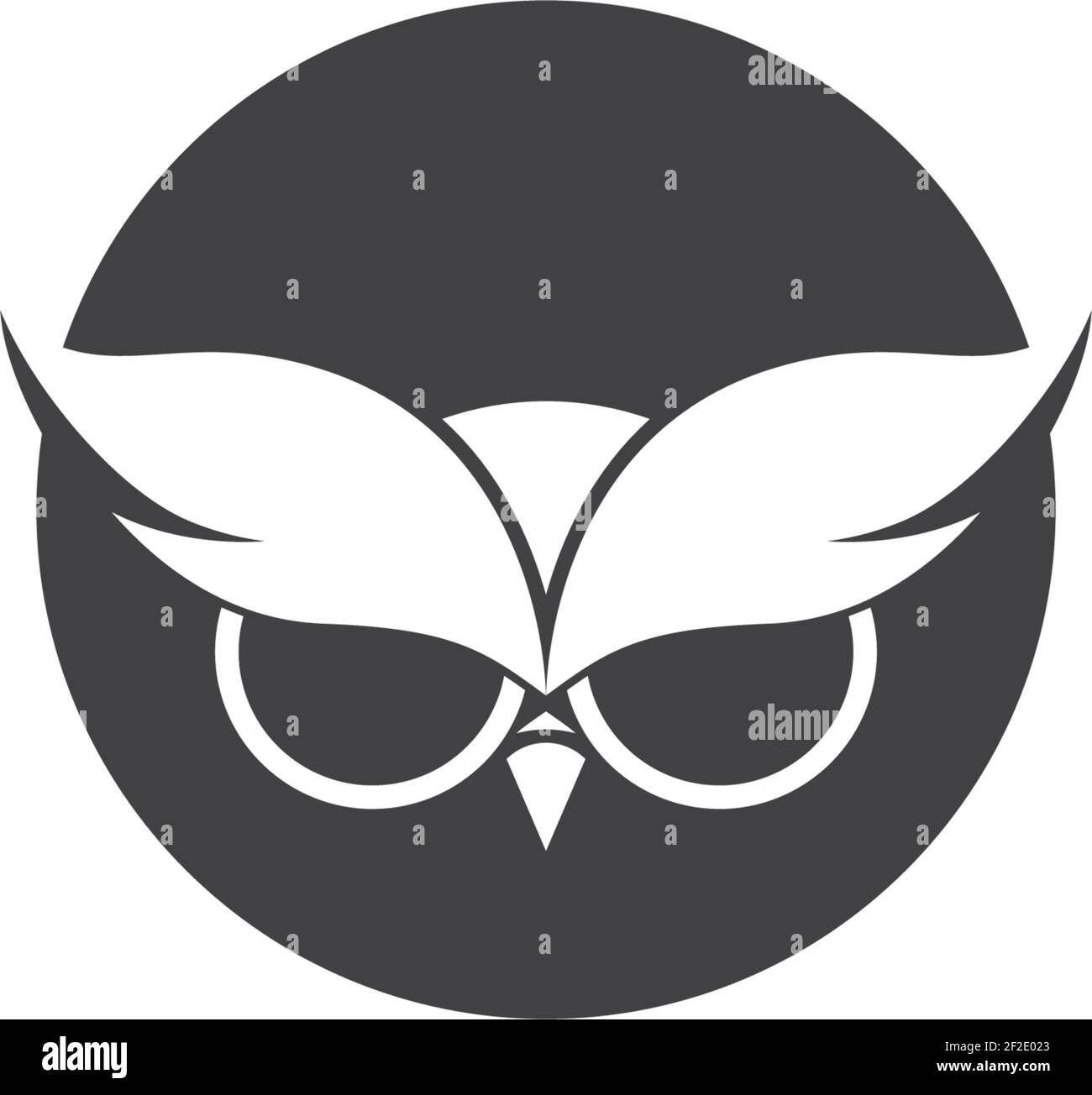 Owl logo template vector icon illustration design Stock Vector Image ...