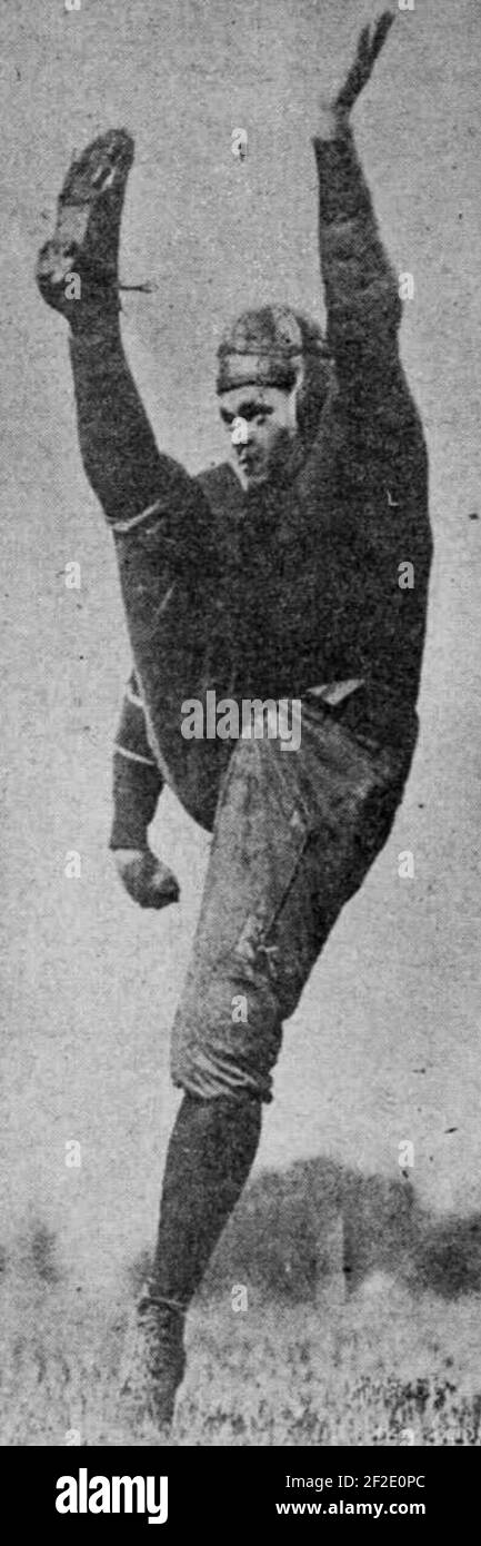 American football player Eddie Kaw Stock Photo