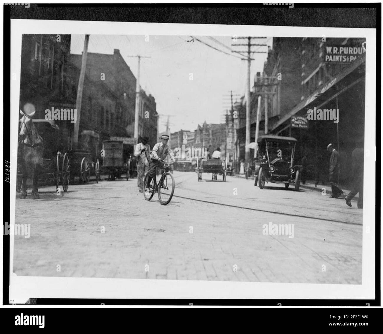 Postal Telegraph boy, Danville, Va. That night he refused to show me through the Red Light