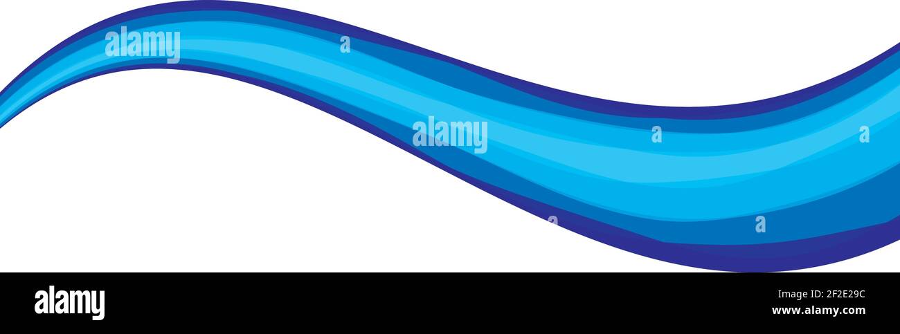 Dynamic texture wavy blue background vector illustration Stock Vector ...