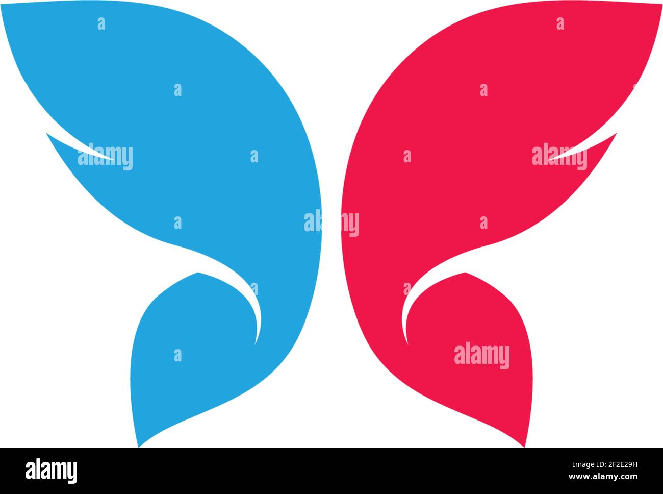 Butterfly logo template vector icon illustration design Stock Vector ...