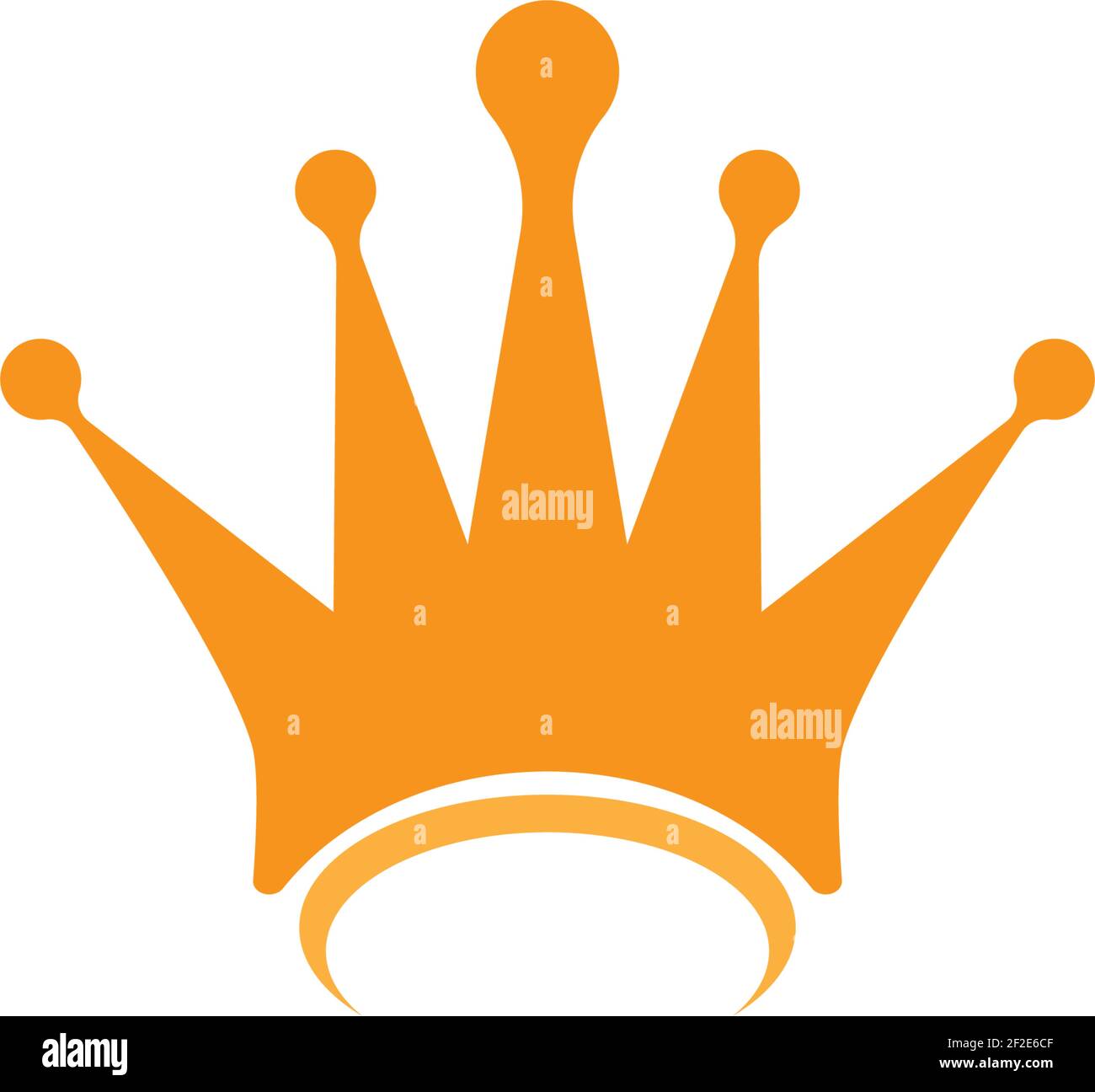 Crown logo template vector illustration design Stock Vector Image & Art ...