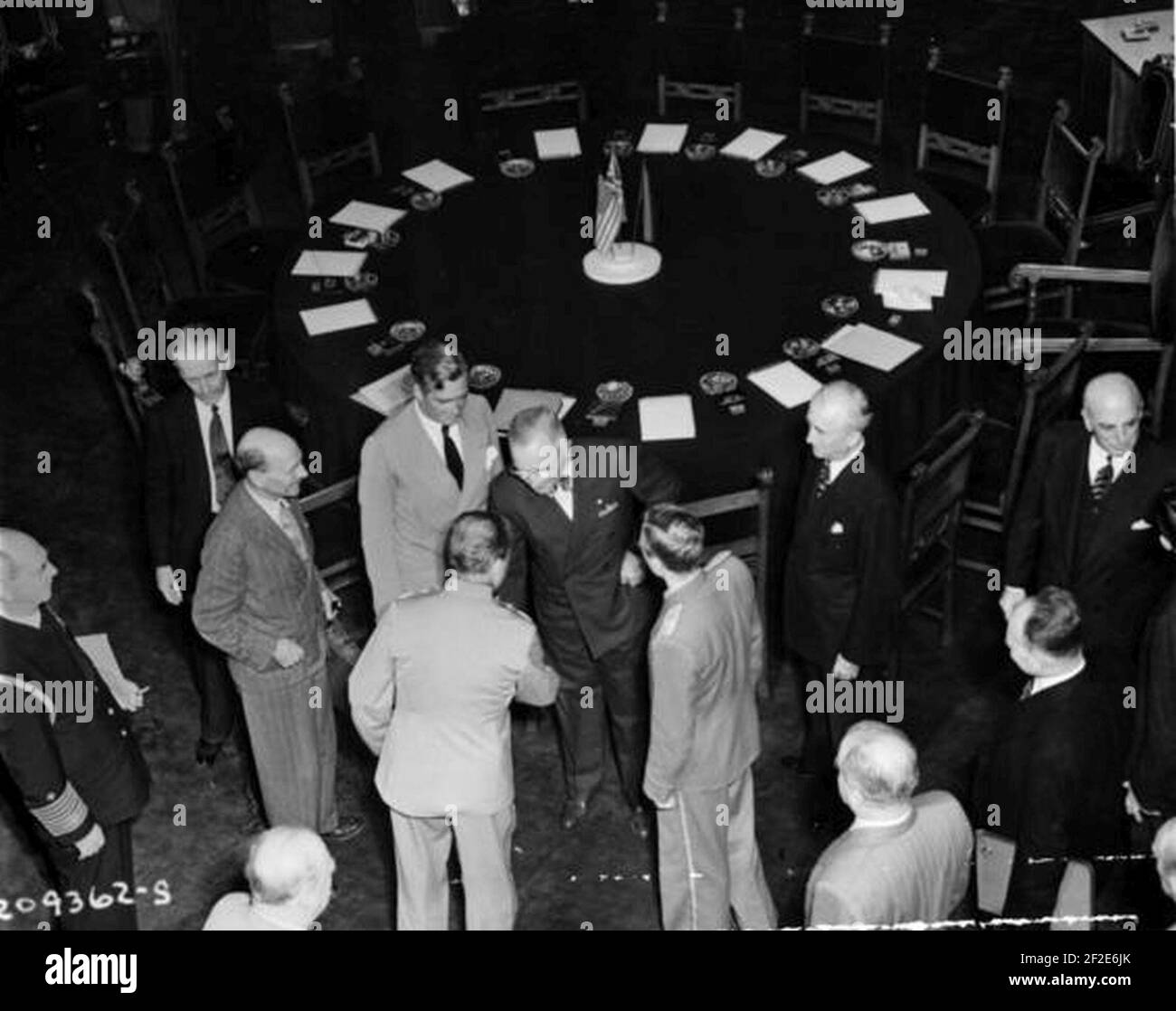 Potsdam Conference (Joseph Stalin, Harry S. Truman Stock Photo Alamy
