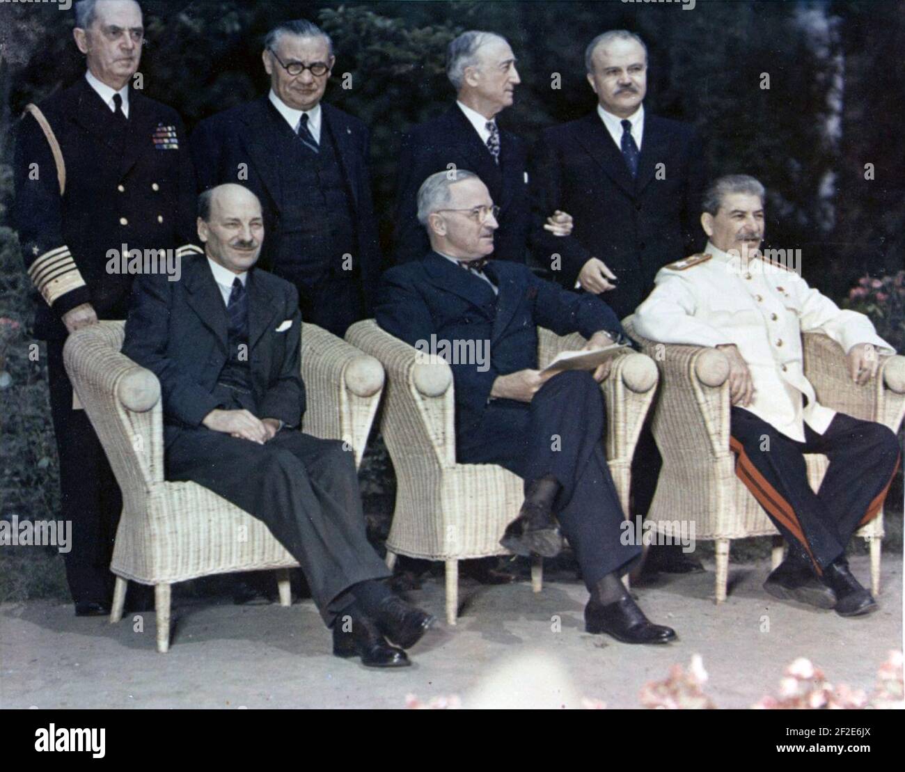 Potsdam conference 19458 Stock Photo Alamy