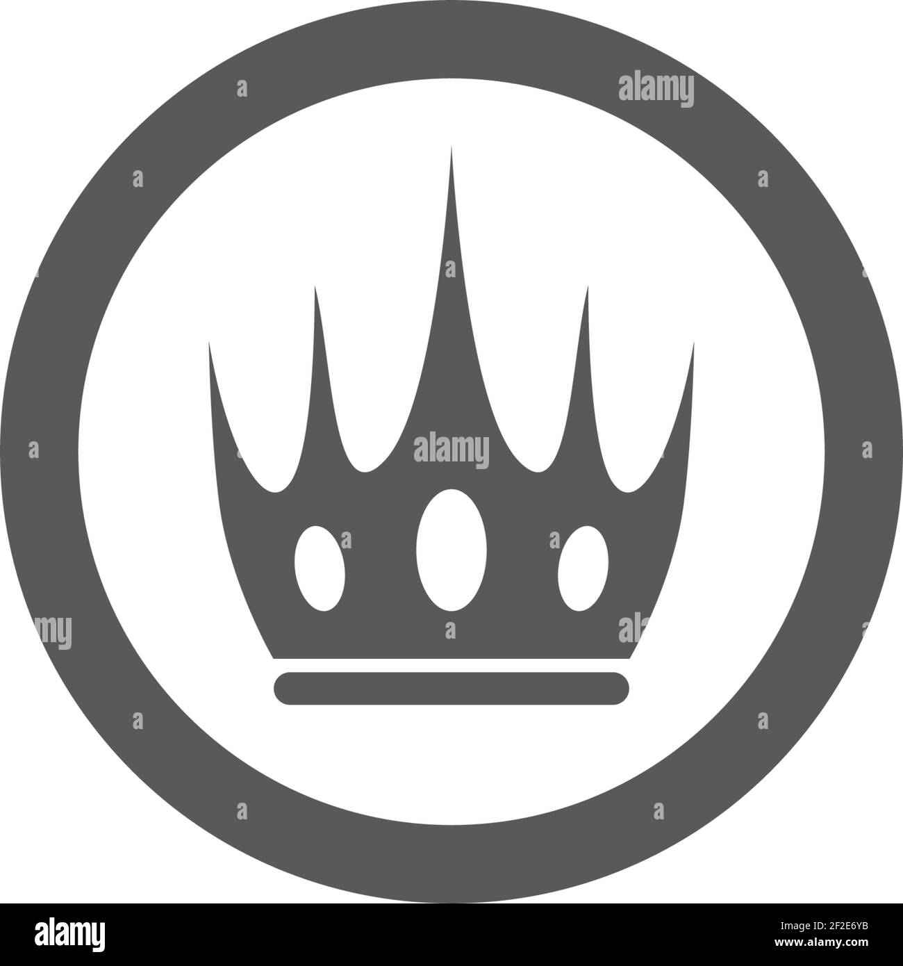 Crown logo template vector illustration design Stock Vector Image & Art ...