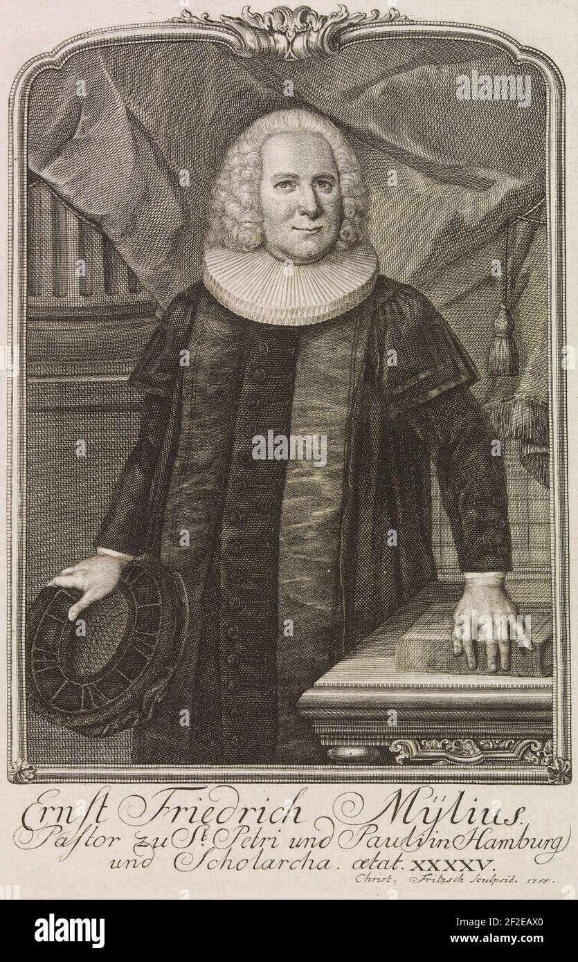 Ernst Friedrich Mylius (1755 Stock Photo Alamy