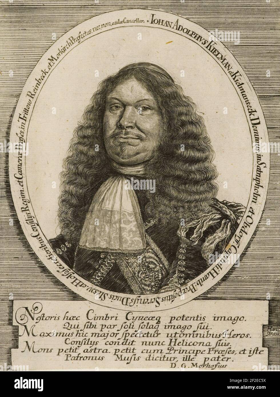 Bildnis von Johann Adolf Kielmann von Kielmannsegg Stock Photo Alamy