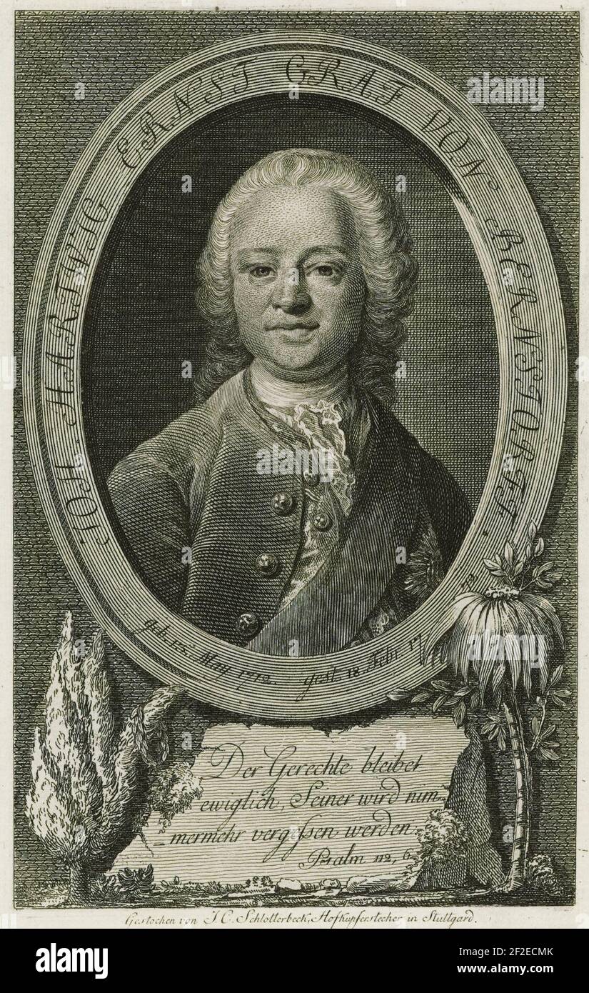 Johann Hartwig Ernst von Bernstorff Stock Photo Alamy