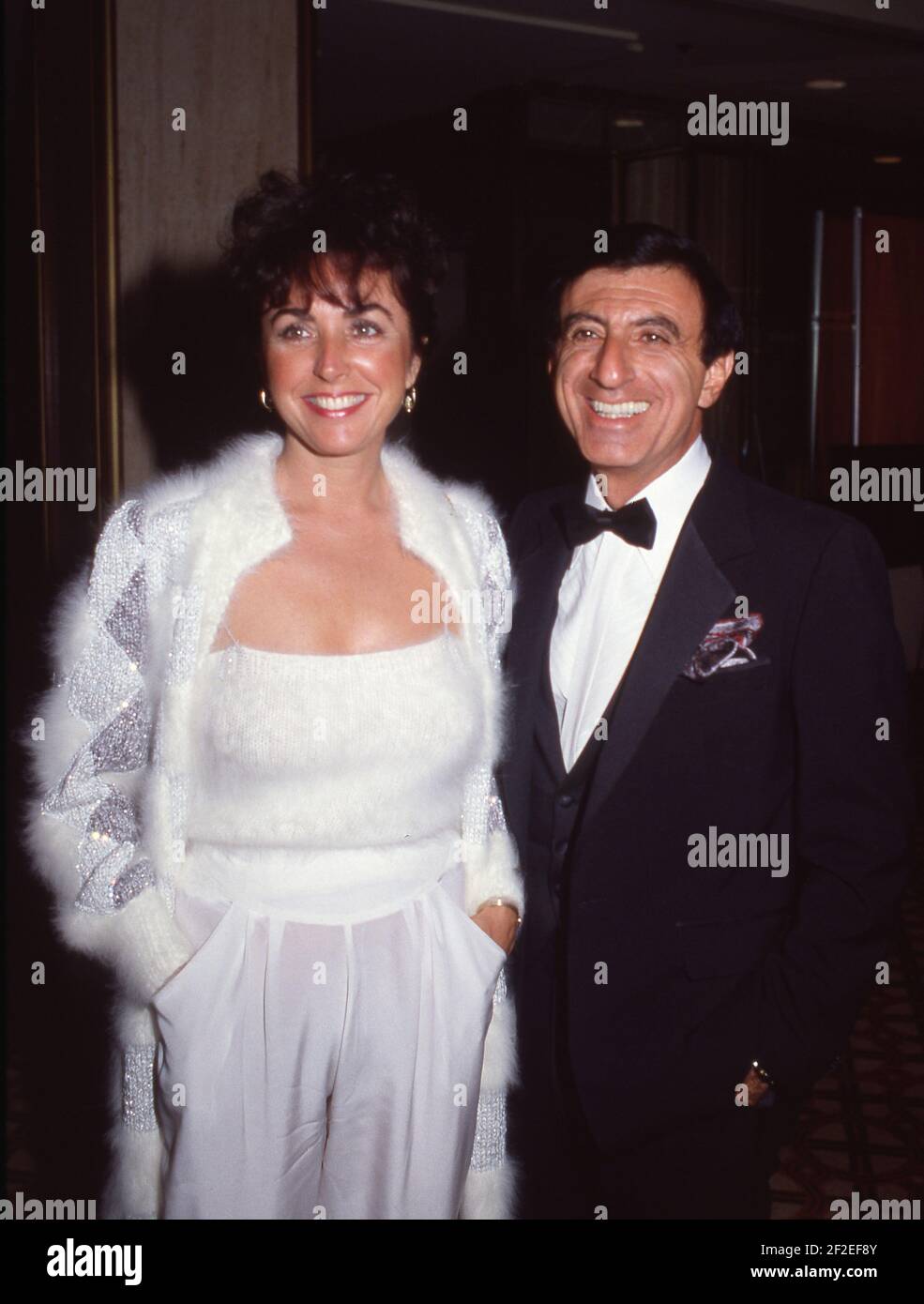 Jamie Farr attend and wife Joy Ann Richards at the party for Marvin