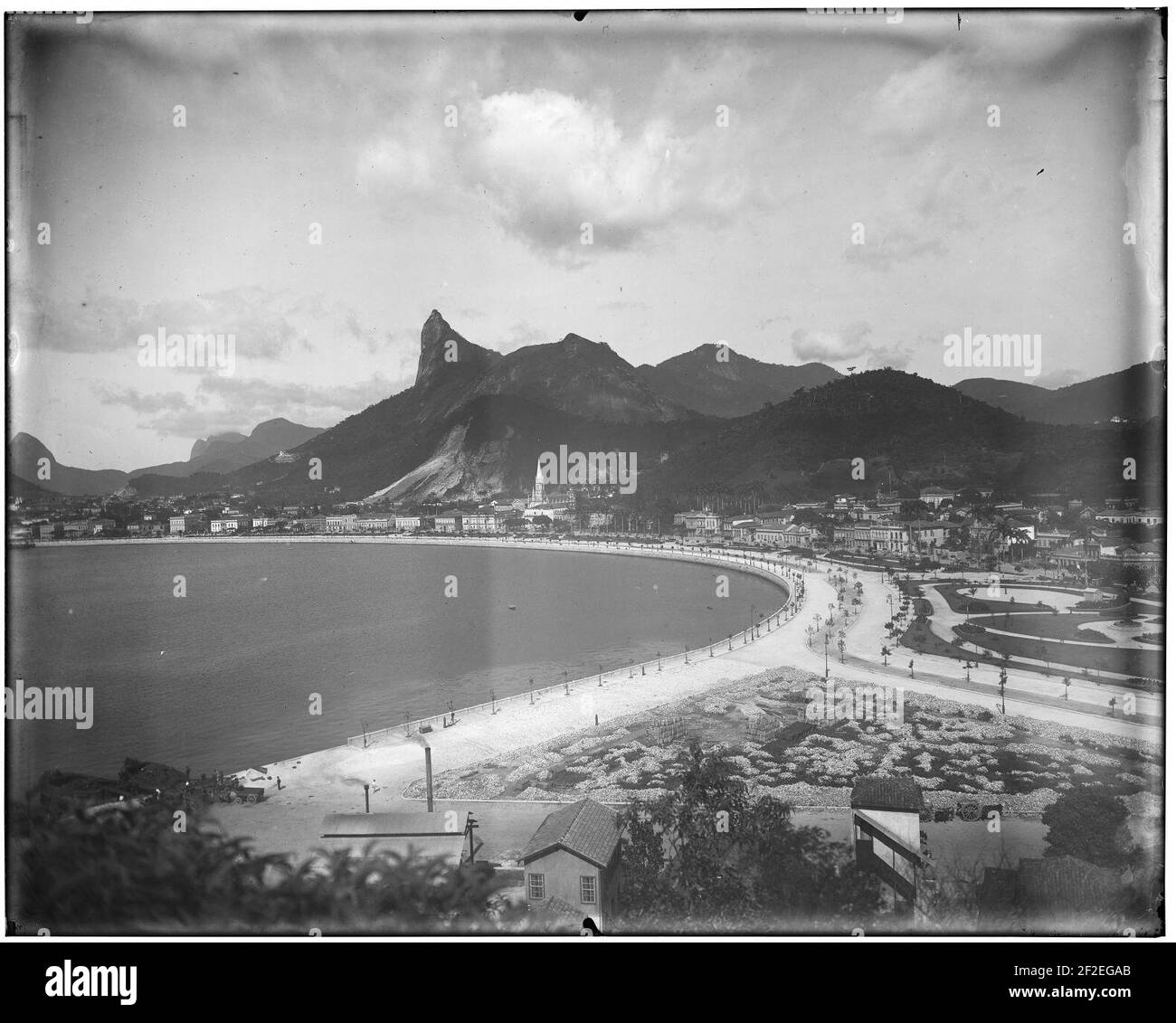 Praia de Botafogo - 1. Stock Photo