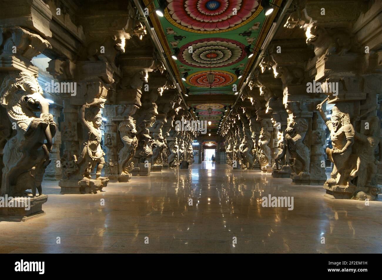 India - Tamil Nadu - Madurai - Meenakshi Temple - Hanuman …