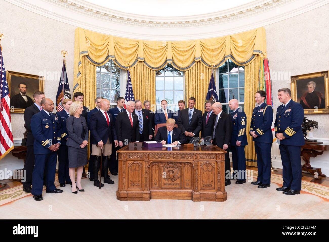 President Donald J. Trump signs S.140 The Frank LoBiondo Coast Guard