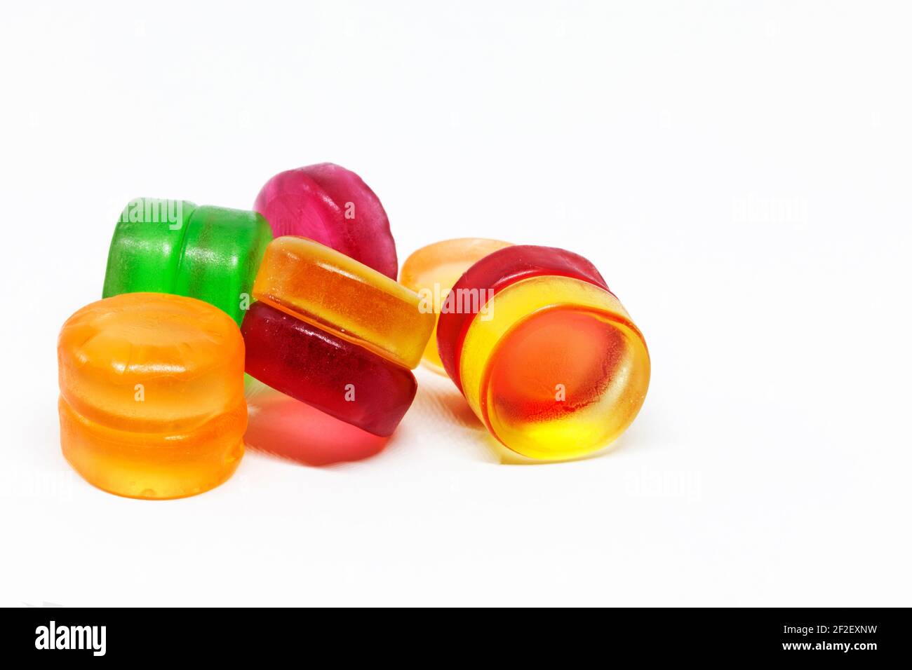 a number of chewy gelatin candies Stock Photo - Alamy