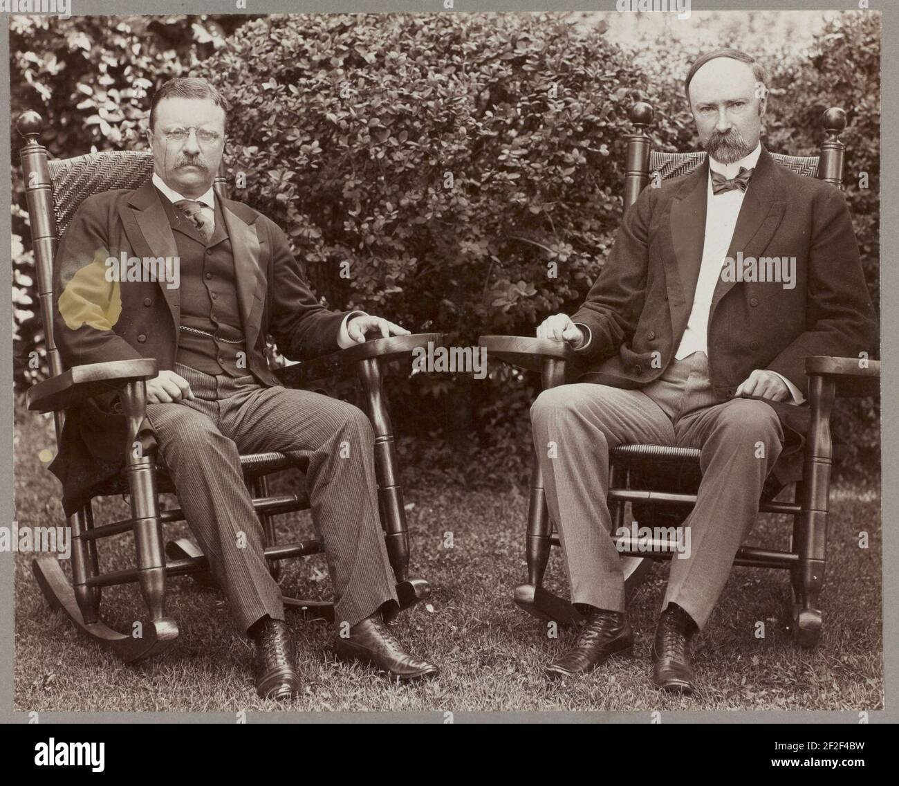 President Theodore Roosevelt and Vice President Charles Fairbanks ...